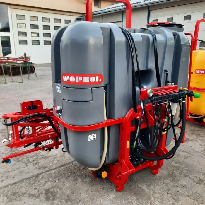 Maşina de erbicidat, Inştalație de erbicidator 1000L/15M