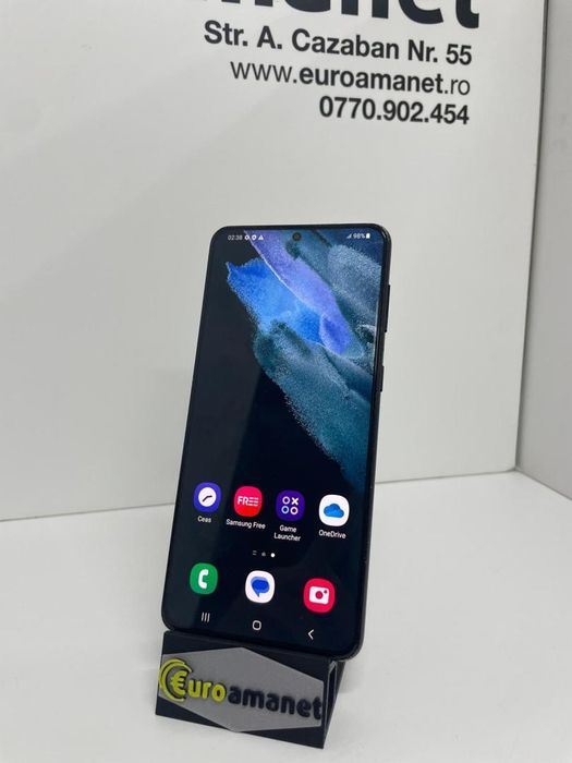 Samsung Galaxy S21 Plus, Dual SIM, 128GB, 8GB RAM, 5G, Phantom -I-