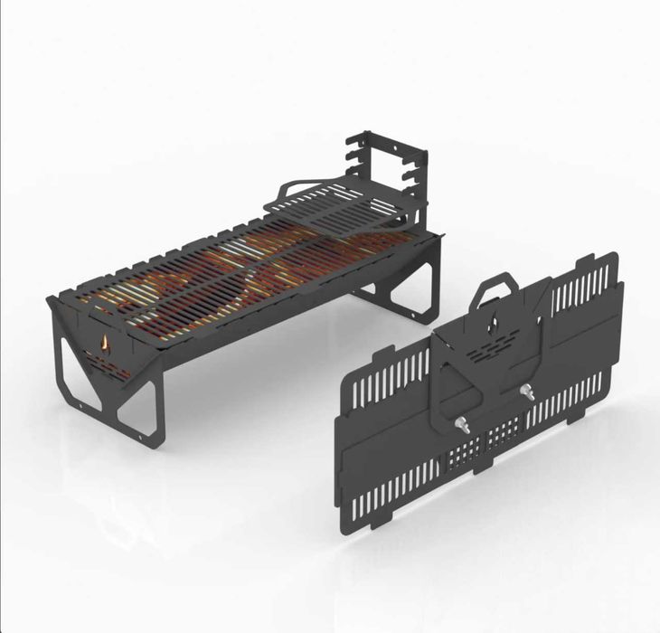 Gratar portabil pentru camping, gradina, terasa