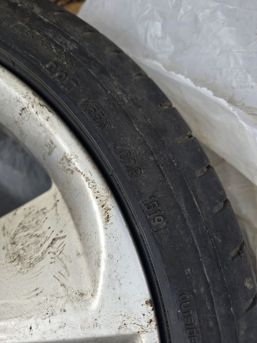 jante aliaj skoda octavia 18 - cu anvelope 225 40 18 vara