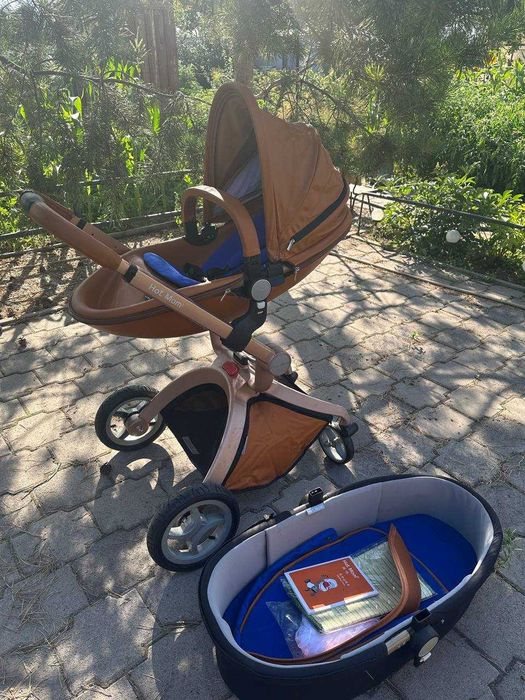 Коляска детская 2в1 hot mom