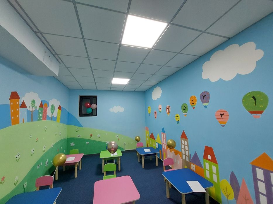 Рассом.Мултьфилм кахрамонларини чизиш.Деворий расмлар чизиш.