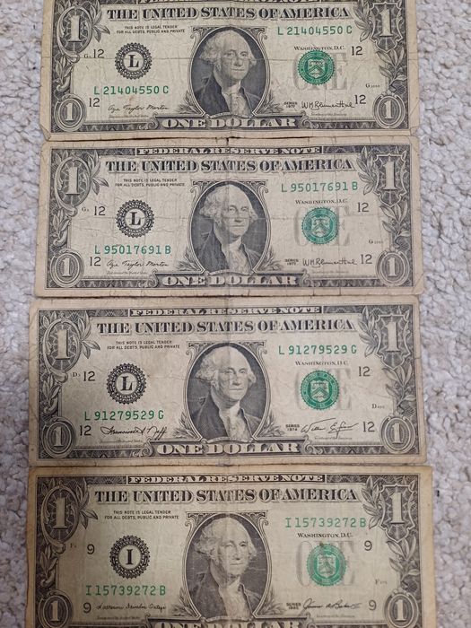 Banconte 1 dollar 1974-1977