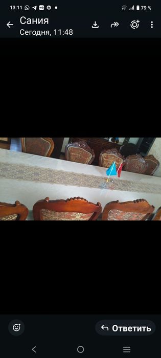 Продам сто со стульями