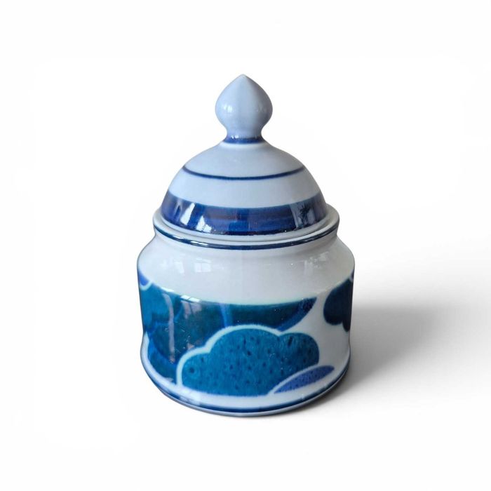 Колекционерски порцеланов сервиз за еспресо Villeroy & Boch "Blue Cloud" (1970s)