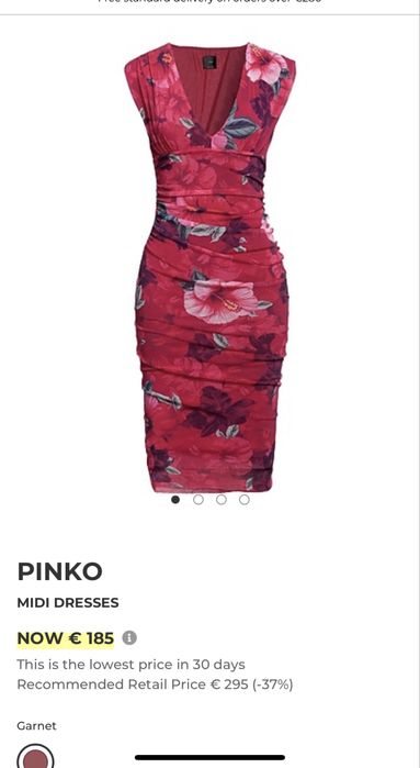 Рокля до коляно Pinko, Patrizia pepe, Guess