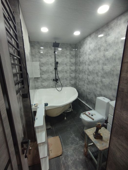 Кафель плитка ишлари, душ  ванна под ключ