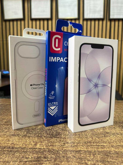 НОВ iPhone 17e 256GB White, Запечатан