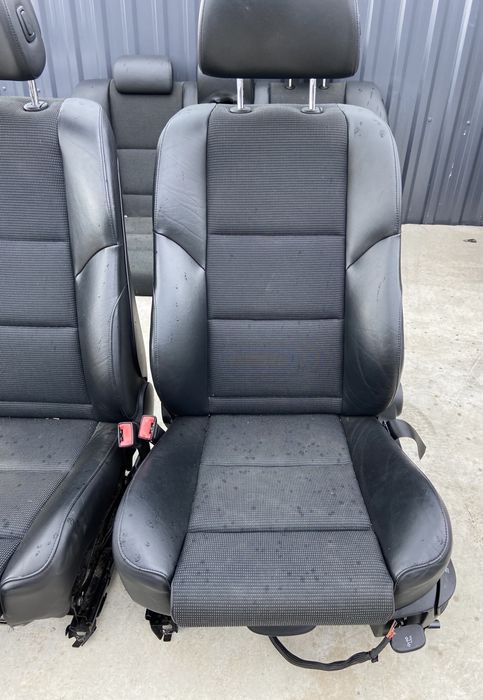 Scaune interior Recaro negru Bmw seria 5 E60/E61 530d