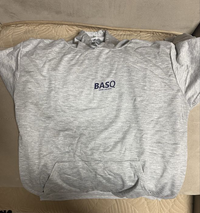 Стильное серое худи BASQ / Central Asia (Oversize)