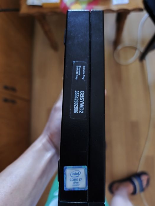 Micro tower Dell i7 2.80Ghz 16Gb ram 500Gb ssd Samsung
