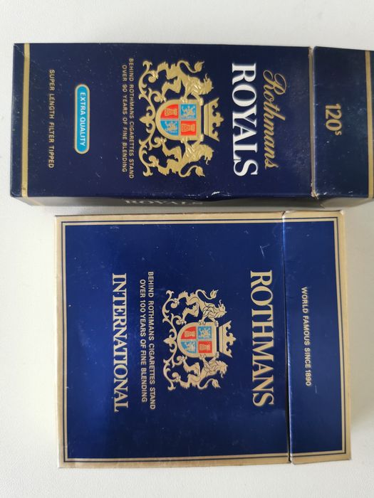 Pachete Rothmans goale