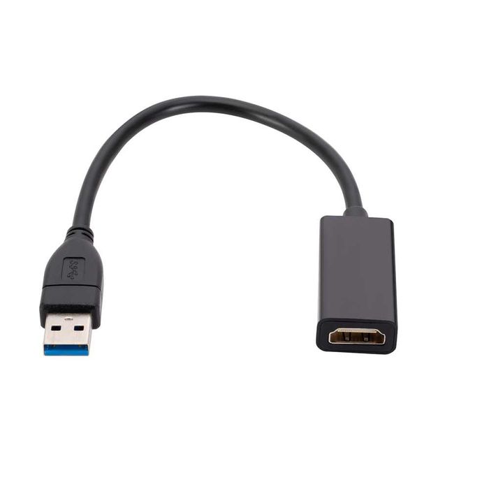 Преходник, адаптер, конвертор от USB 3.0 към HDMI + Гаранция