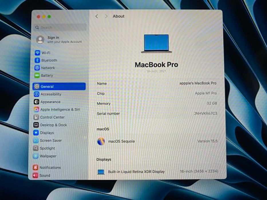 MacBook PRO 16inch