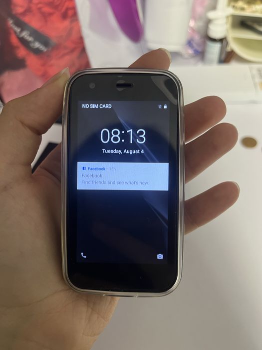 mini iphone Черен