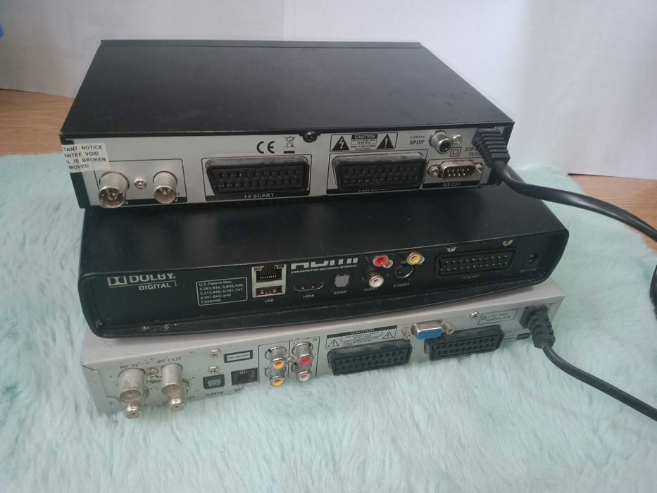 Lot Reciver 3 buc Romtelecom, Dolce si Telesystem