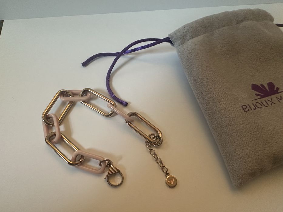 Bratara Rose - Gold Emporio Armani dama !