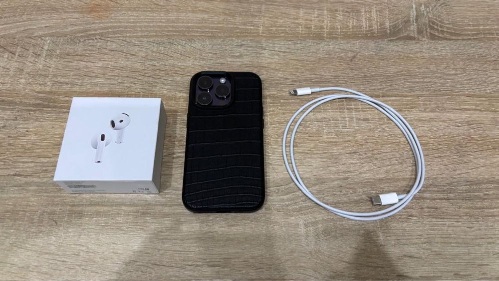 Iphone 14 pro, в фиолетовом цвете