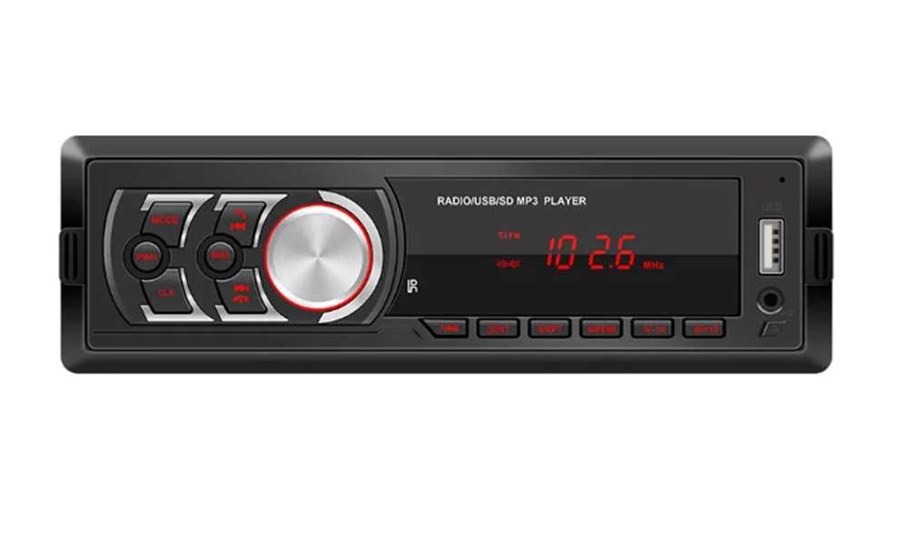 Авто MP3 player с Bluetooth, USB, SD, AUX, LCD - 4x50w с дистанционно.
