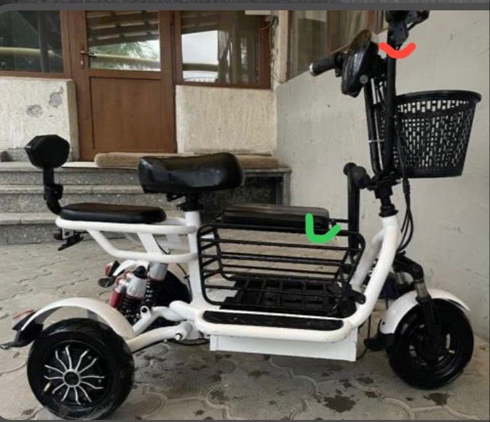 Продам трехколесный электровелосипед