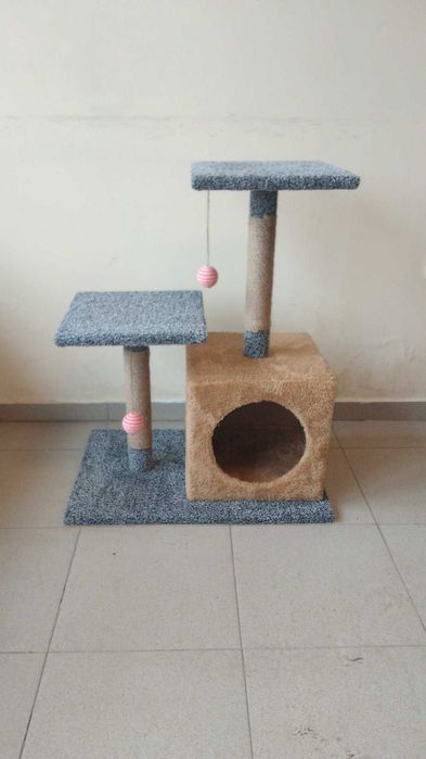 Катерушка с къщичка-вертикална и хоризонтална