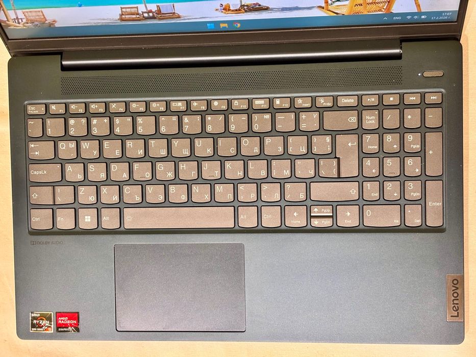 Lenovo IdeaPad 5, 15”, AMD Ryzen 5/5500U, RAM: 16 GB, SSD: 512 GB