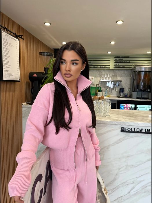 Розов бонбонен сет