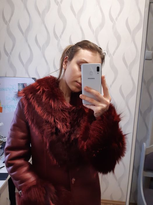 Тёплая, зимняя дублёнка