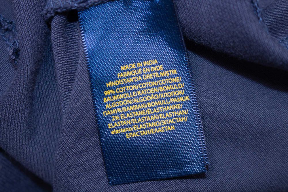 Polo Ralph Lauren оригинална рокля с яка тъмно синя бродирано пони 16 год./XS