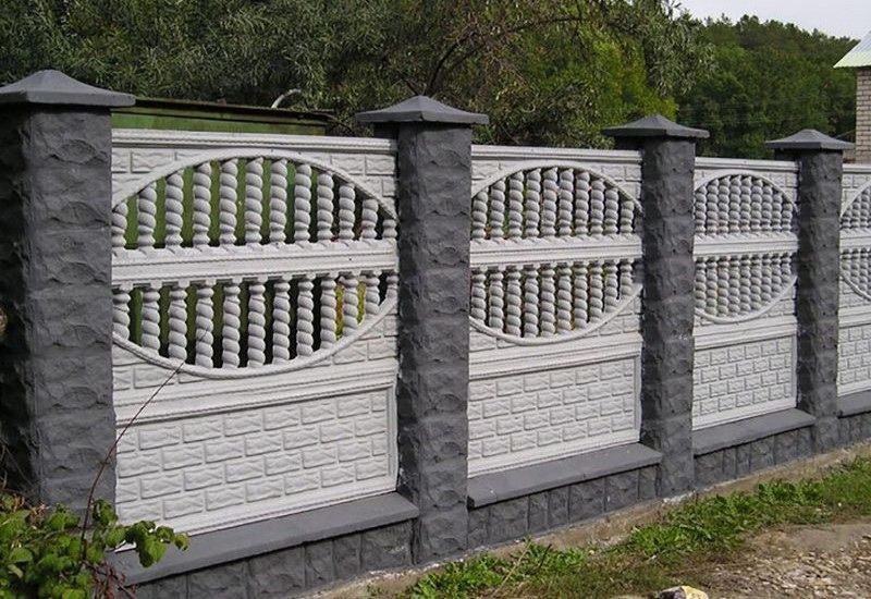 Железобетонные заборы !!!