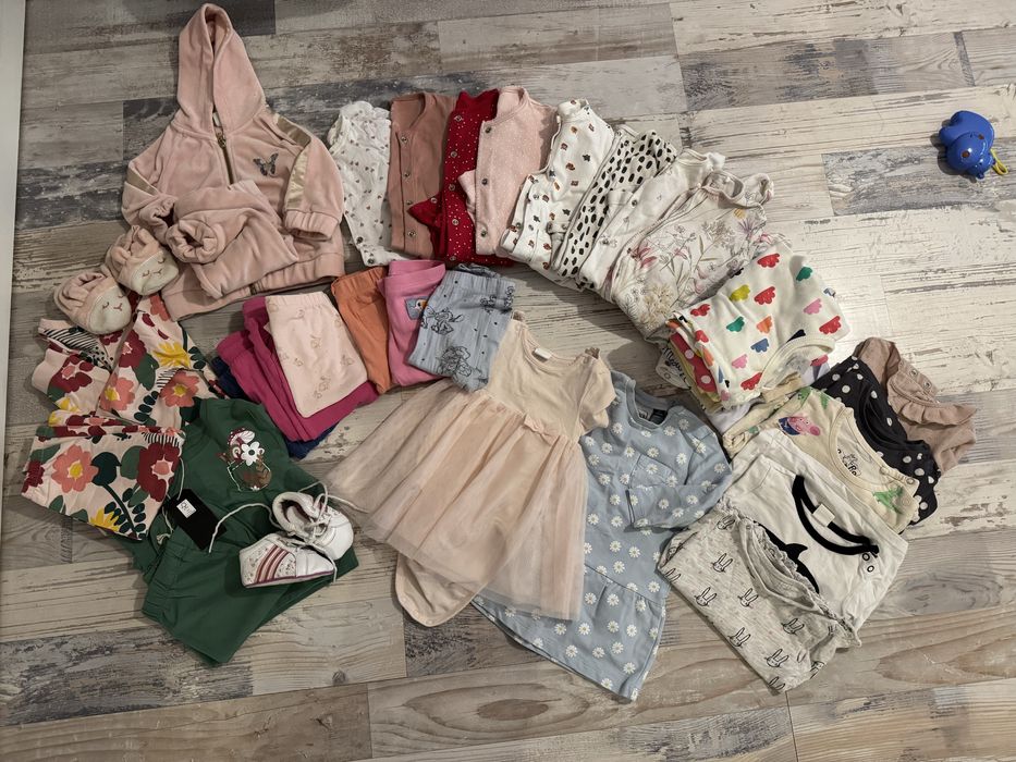 Сет за момиче 3-6 месеца, H&M, Lindex, adidas