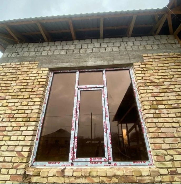 Пластик есік терезе