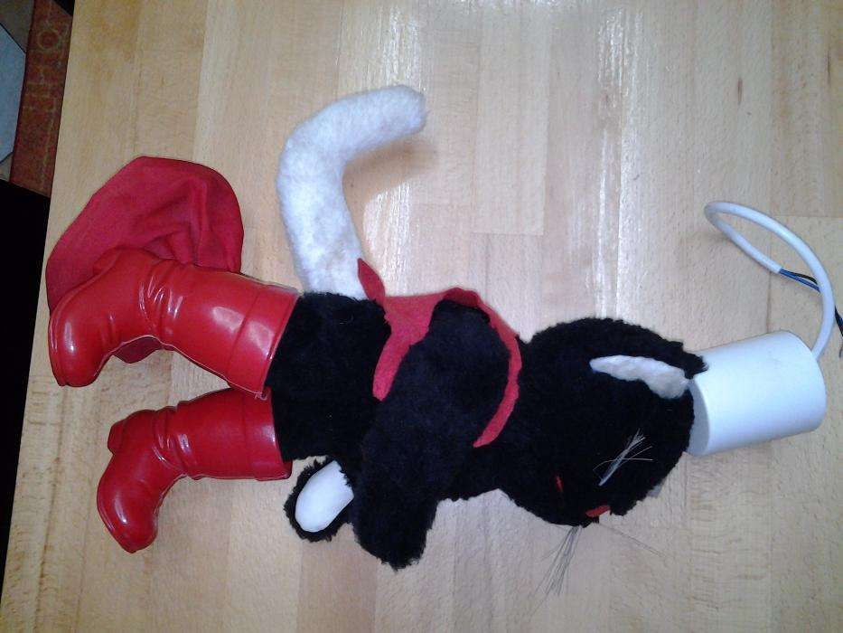 Motanul Incaltat | 45 cm | lustra aplica camera copii