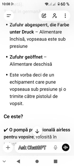 Vând aparat de vopsit airless  profesional