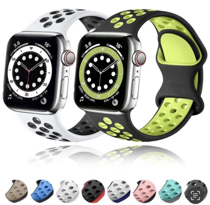 Curea DRT Silicon Gaurele Husa Folie Ceas Apple Watch Seria 4-10 ULTRA
