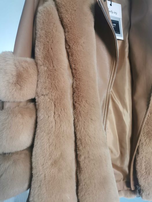 Яке от изкуствена кожа