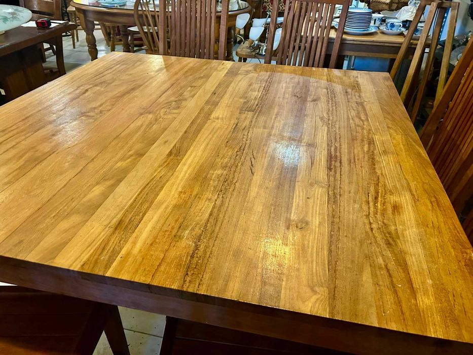 Маса + 6 стола Тик Холандия