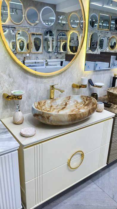 Мебель из влагостойкого материала для ванной на заказ ПРЕМИУМ КАЧЕСТВА