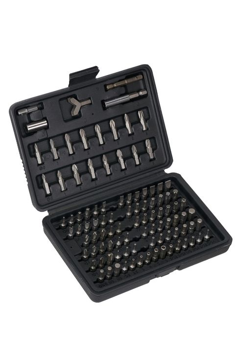 Set/trusa 100 biti si adaptor,material chrome-vanadium, Nou!