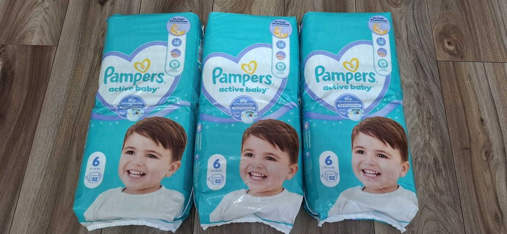 Scutece Pampers nr 6