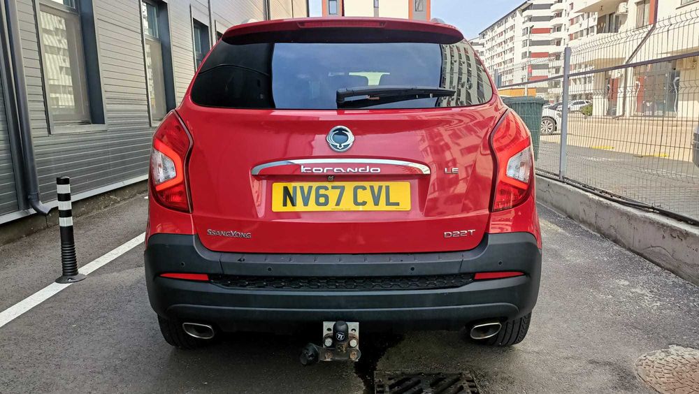 SSANGYONG KORANDO 2018 - Volan pe partea dreapta
