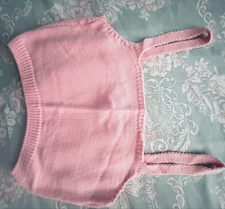 Комплект жилетка и бюстие плетиво-НОВИ