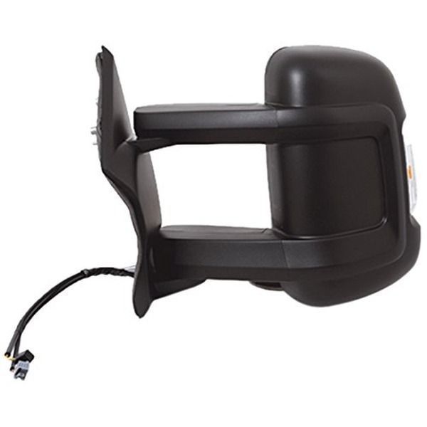 Oglinda exterioara Citroen Jumper, Fiat Ducato, Peugeot Boxer, 20, partea stanga/dreapta, culoare sticla crom, sticla convexa, cu carcasa neagra, cu