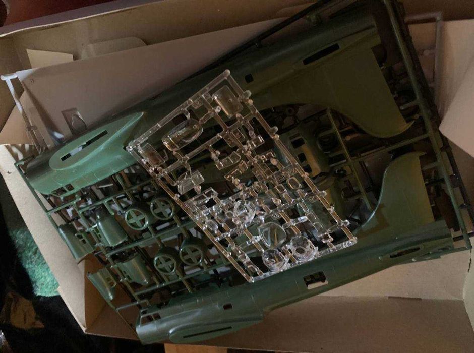 Сборная модель самолета Б-17 «Летающая крепость» (Matchbox, 1/72)