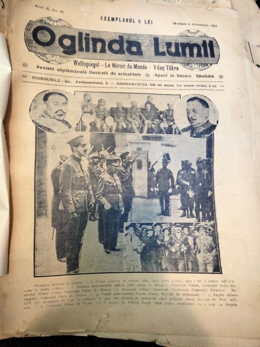 Reviste foarte vechi