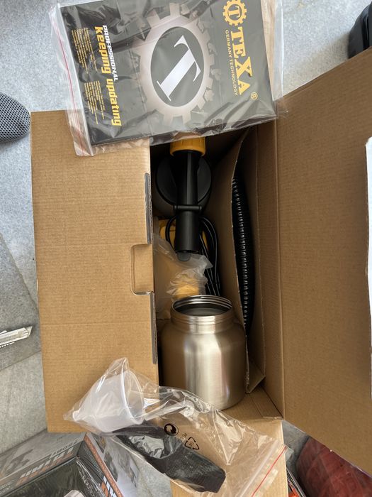 Краскопульт электрический «ТЕХА»900вт пульверизатор распылитель