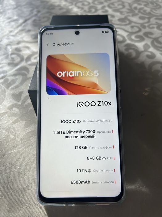Vivo iqoo z10x 8/128