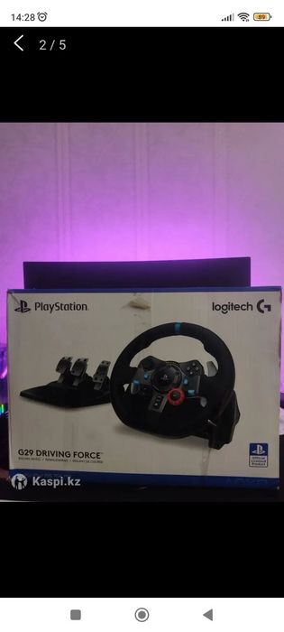 Продам игровой руль в отличном состояние