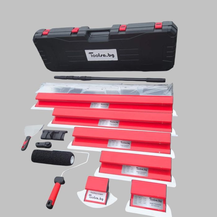 Професионален комплект за шпакловка TOOLSA