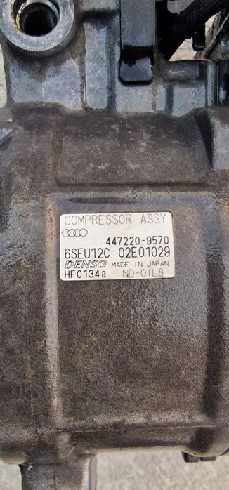 Compresor aer condiționat 2.5 v6 audi a4 vw passat skoda superb